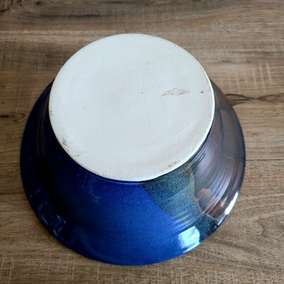 Artisan Ceramic Serving Bowl - Multicolor - Picture 8 of 8